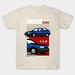 Mazda 323 GTX Motorsport Nostalgia T-Shirt